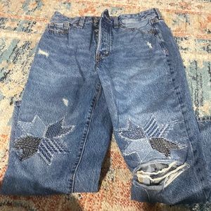 Old Navy Patchwork Jeans